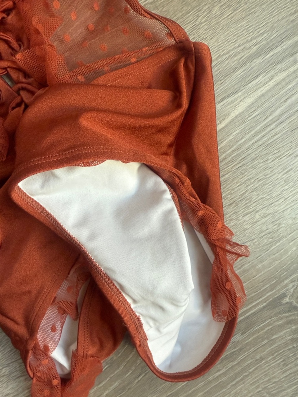 ZIMMERMANN CORSAIR CORSET RUFFLE One-Piece Swimsuit vintage rose Large - Picture 9 of 10